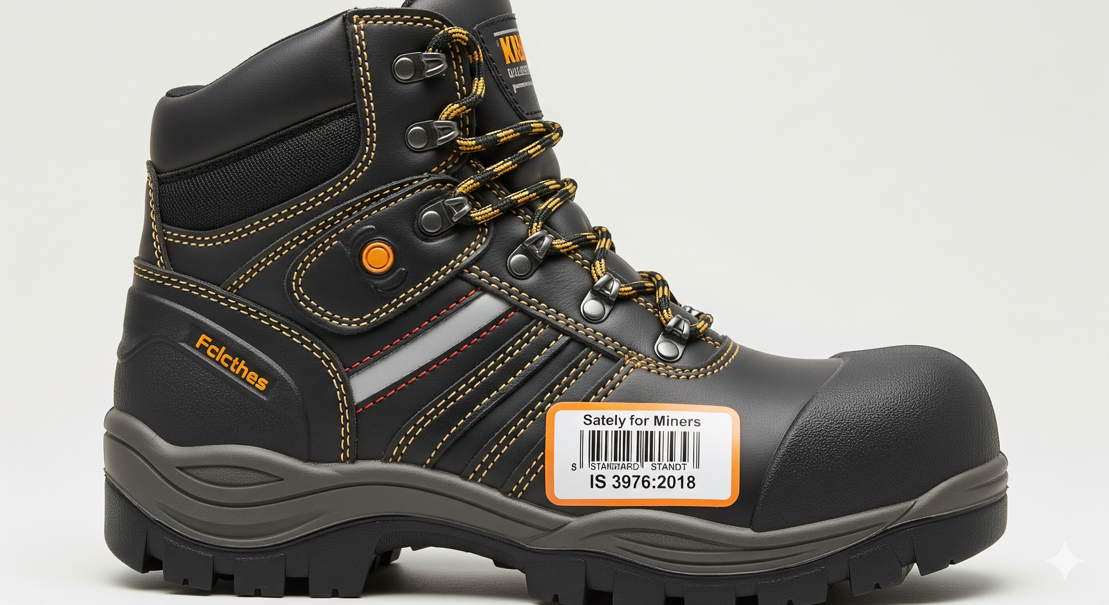 Safety Boots for Miners – IS 3976:2018