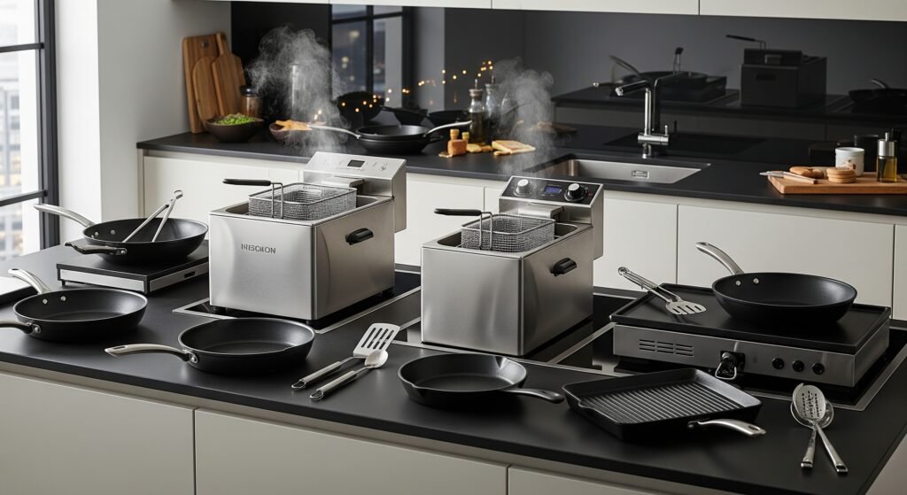 Frying Pans, Deep Fat Fryers and Similar Appliances