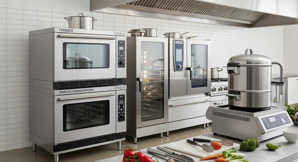 Electric Forced Convection Ovens, Steam Cookers and Steam-Convection Ovens