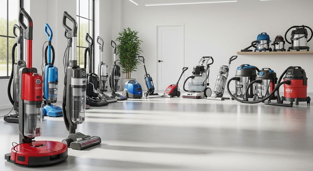 Vacuum Cleaners and Water Suction Cleaning Appliances