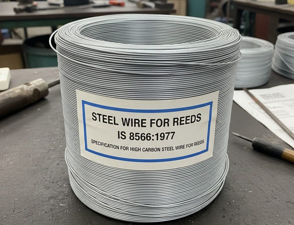 Steel Wire for Reeds – IS 8566:1977