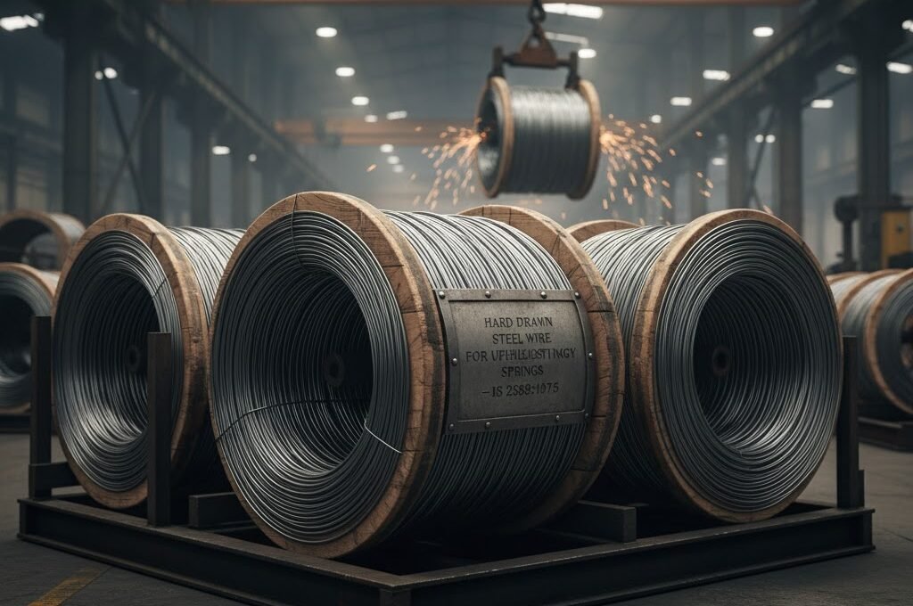Hard Drawn Steel Wire for Upholstery Springs – IS 2589:1975