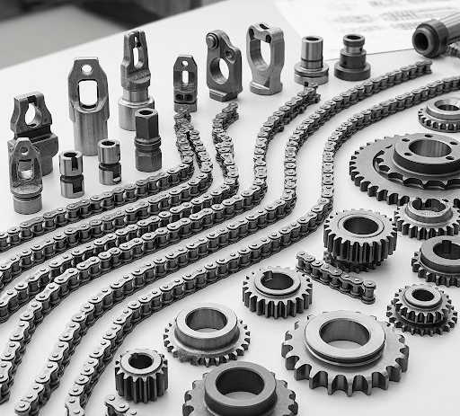 Short–Pitch Transmission Precision Roller and Bush Chains