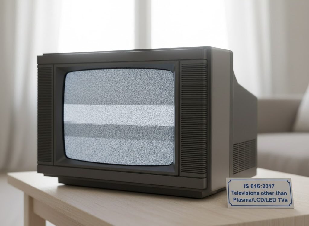 Televisions other than Plasma/LCD/LED TVs (IS 616:2017)