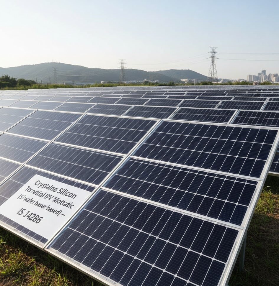 Crystalline Silicon Terrestrial Photovoltaic (PV) Modules (Si wafer based)