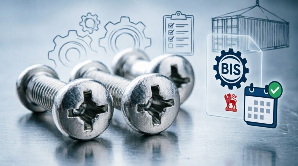 BIS certification for Cross Recessed Screws